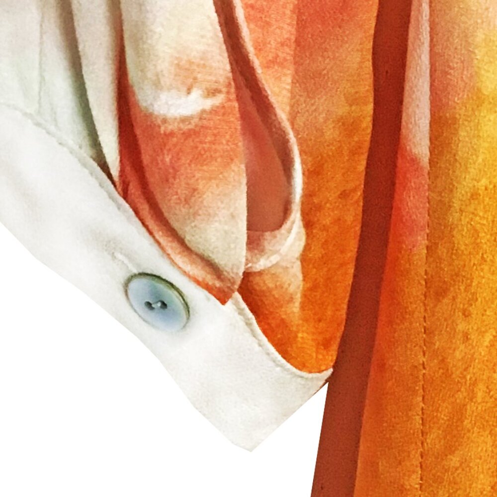 Dolan Anthropologie Cora Tie Dye Midi Dress - Picture 8 of 13